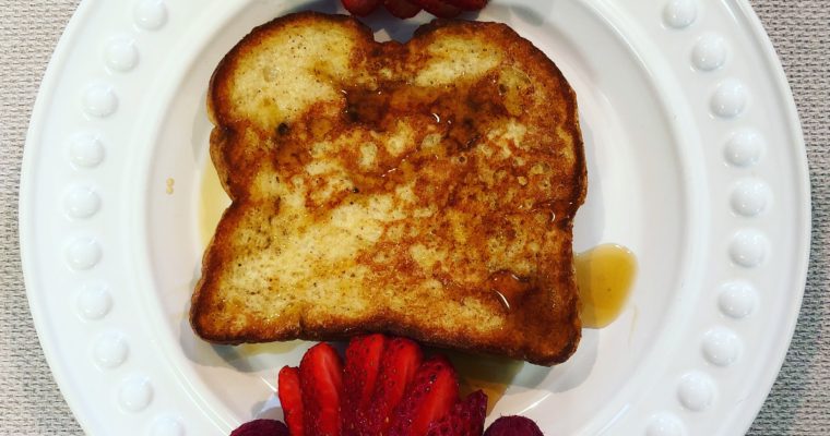 Cholesterol-Friendly French Toast