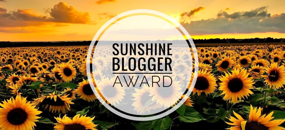 Sunshine Blogger Award