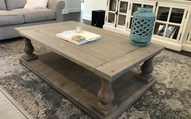 DIY Balustrade Coffee Table