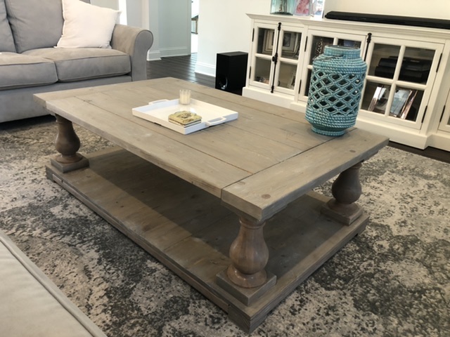 DIY Balustrade Coffee Table